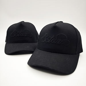 Casquettes de baseball Oxford à 5 panneaux avec logo brodé personnalisé, motif Dobby, broderie à la main, qualité de luxe, réglables - Product Image 3