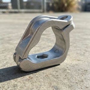 LANWANG Clip de fixation pour câble 35-38mm 39-46mm pour gestion de trois câbles, attache-câble en aluminium en forme de trèfle, installation facile - Product Image 4