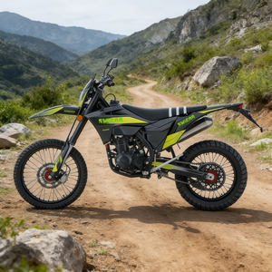 SWICOO Moto tout-terrain professionnelle haute performance 125cc avec suspension KKE pour les motards de trail et la conduite tout-terrain - Product Image 1