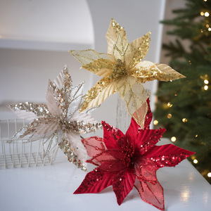 Adornos para Árboles de Navidad, Colgantes y Flores con Forma de Flor, Venta Directa de Fábrica - Product Image 2