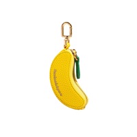 Porte-monnaie fantaisie en cuir PU mignon, motif fruits, mini sac à main
