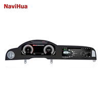 Autoradio Android à double écran Navihua LCD Digital Cluster pour Audi A6 A6L 2005-2011 avec navigation GPS
