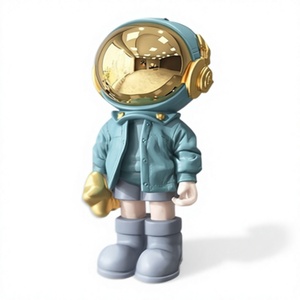 Statua in Resina di Astronauta per Casa, Ornamento Artistico Buddista, Souvenir e Regalo Decorativo - Product Image 1