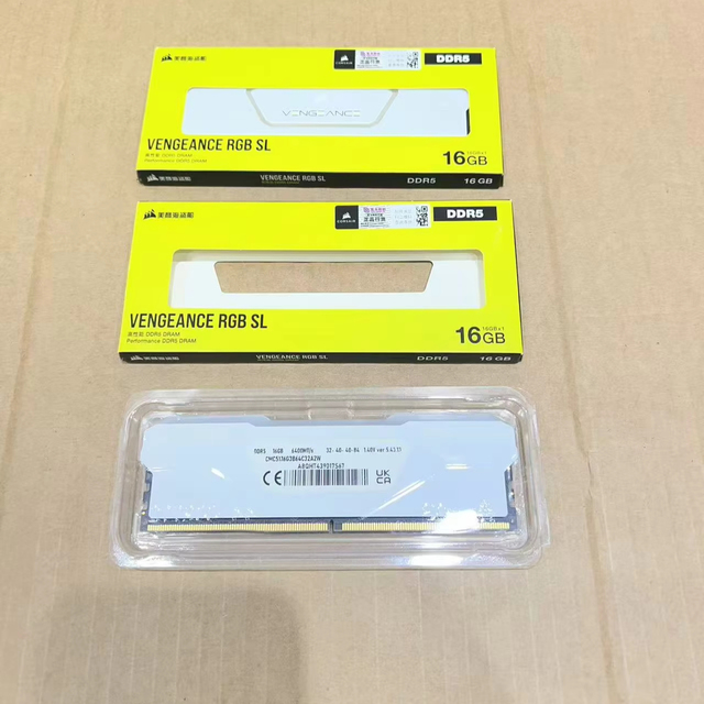 16GB DDR5 6400MHz C32 Desktop RAM Module OEM Brand Stock Available
