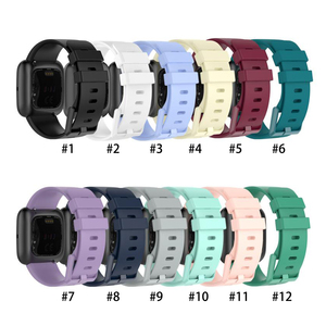 Pour Fitbit Versa2 Sangles En Caoutchouc Silicone <span class=keywords><strong>Bracelet</strong></span> Sport Montre Intelligente Pour Fitbit <span class=keywords><strong>Versa</strong></span> 2/<span class=keywords><strong>LITE</strong></span> <span class=keywords><strong>Bracelet</strong></span> - Product Image 6