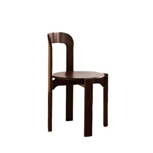 Silla de Comedor de Madera Maciza SM Apilable, Estilo Chino Moderno, Silla Ray para Uso Doméstico - Product Image 5