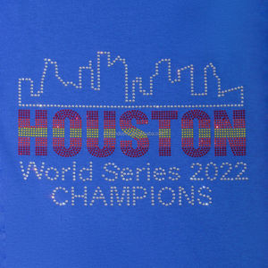 Motivos Termoadhesivos de Cristal con Pedrería de Alta Calidad con Diseño de Beso de los Astros para Camisetas, Motivos de los Astros para Planchar para Fanáticos del Super Bowl - Product Image 2