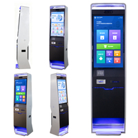 Kiosco de Autoservicio Interior con Múltiples Funciones de 23.8'' con SDK para Uso en Bancos/Hospitales/Centros Comerciales con Sistema Operativo Windows/Android