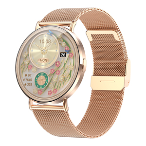 Reloj Inteligente KM88 de Moda para Mujer, Pantalla AMOLED de 1.32'', Llamadas por Bluetooth, Monitor de Frecuencia Cardíaca 24h, Monitor de Sueño y SpO2, Resistente al Agua IP68, Reloj Deportivo - Product Image 2