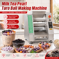 Machine commerciale automatique pour la fabrication de perles de tapioca Boba et de boules de taro, 20-30 kg/h, pour les salons de thé, les confiseries et les restaurants
