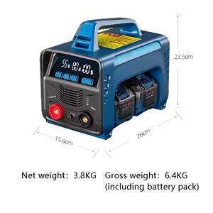 ماكينة لحام بالقوس الكهربائي تعمل بالتيار المستمر وبطارية ليثيوم قابلة لإعادة الشحن، محمولة والأكثر مبيعًا من مصنع المصدر - Product Image 4
