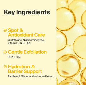 Pads Tonifiants Concentrés No5 au Glutathion et aux Vitamines, Éclaircissants et Correcteurs de Taches Brunes pour le Visage - Product Image 5