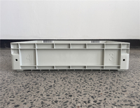 Caisse en plastique PP HDPE empilable et épaissie 600x400x148mm, conteneurs de stockage verticaux