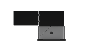 จอภาพพกพาแบบคู่ ODM IPS Type-C พร้อมลำโพงในตัว ปรับได้ ขนาด 15.6 นิ้ว จอภาพแบบพับซ้อนได้สองจอ (รองรับ Wins/Mac) ความละเอียด FHD สำหรับแล็ปท็อป - Product Image 5
