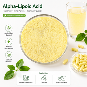 Acide alpha-lipoïque (ALA) de haute qualité 99% CAS 1200-22-2 – Antioxydant, Complément pour le soutien de la glycémie, Matière première - Product Image 4