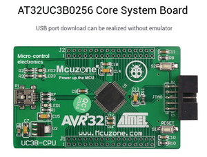 <span class=keywords><strong>AVR32</strong></span> UC3B0256 บอร์ดพัฒนาระบบคอร์บอร์ดพร้อมพอร์ต USB ไม่ต้องใช้ตัวดาวน์โหลด AT32UC3B0256 - Product Image 5
