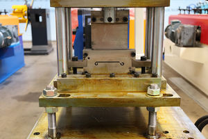 מכונת עיצוב גלילים לדלתות תריס גלילה מגולוונות, מכונת עיצוב גלילים לדלתות מוסך תריס גלילה - Product Image 5