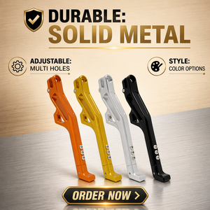 Repose-pieds réglables en alliage d'aluminium pour moto, en métal massif, plusieurs options de couleurs, pour la modernisation et la mise à niveau de la Sur Ron Light Bee X - Product Image 1