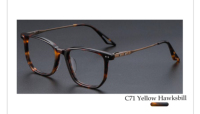 Montures de lunettes vintage en acétate, montures de haute qualité pour lunettes, montures de lunettes de créateur