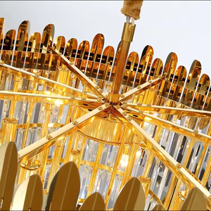 Hot Sale Decorative Hanging Pendant <b>Light</b> Beautiful Living Room Modern Crystal <b>Chandelier</b> - Product Image 5