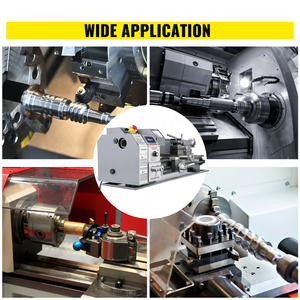 เครื่องกลึงซีเอ็นซีขนาดเล็กแบบตั้งโต๊ะ SIHAO EU กำลังไฟ 1100 วัตต์ ขนาด 220x600 มม. สำหรับงานไม้และโลหะ งานเบา มีสินค้าในสต็อก - Product Image 2