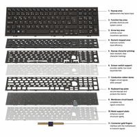 Clavier de remplacement noir avec garantie de 12 mois pour ordinateur portable Sony série VPC-EL, clavier interne avec câble plat