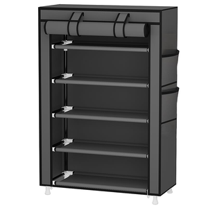 Household Detachable Shoes <b>Storage</b> Rack Multi Layer Shoes Organizer <b>Box</b> None Woven Shoes <b>Storage</b> Cabinet - Product Image 2