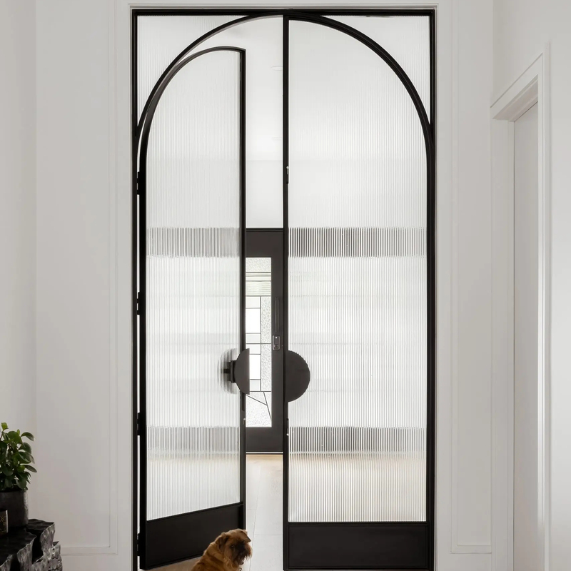 Australia Standard Black Steel Casement Swing