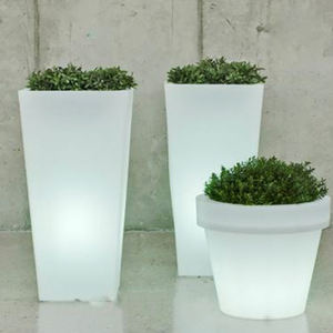 50cm lumière LED extérieur étanche résine lampes de jardin <span class=keywords><strong>XXL</strong></span> planteur illuminé décor à la maison grands Pots de fleurs avec éclairage - Product Image 2