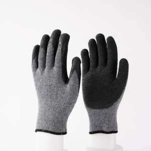 قفازات عمل مطلية بالنيلون واللاتكس للحماية من التجاعيد لراحة اليد مطلية باللاتكس قفازات لتجاعيد الأعمال والبناء - Product Image 6