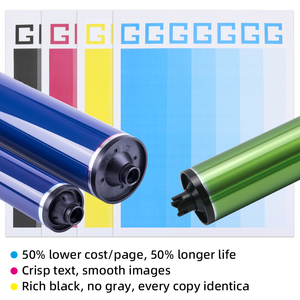 ดรัมสีดำสำหรับเครื่องถ่ายเอกสาร Xerox C 550 560 570 C60 C70 ดรัมรีฟอร์บบิช รุ่น 013R00663 พร้อมดรัม OPC สีม่วงของ Fuji - Product Image 2