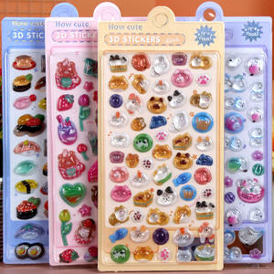 Pegatina 3D de Metal con Relieve Estilo Japonés, Diseño de Dibujos Animados para Niños, Conejo, Sushi, Perro Shiba Inu - Product Image 1