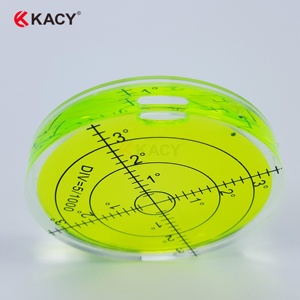 60x12mm toptancı büyük yuvarlak kabarcık su terazisi - Product Image 5