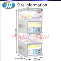 YIRUN Commercial monnayeur torsadé balle d'oeuf distributeur automatique Capsule jouet distributeur Amusement poupée Machine