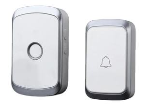 กริ่งประตูไร้สายระบบดิจิทัลอัจฉริยะ110-220V, กริ่งประตูแบบปุ่มกดกันน้ำได้36แบบเมโลดี้4ระดับเสียงวงแหวนประตูไร้สาย - Product Image 3