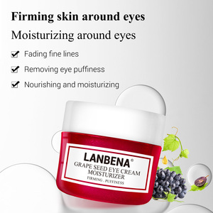 Crème pour les yeux anti-rides, anti-âge, hydratante et nourrissante à base de pépins de raisin, marque privée LANBENA - Product Image 4
