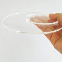 Plexiglas Laser Gesneden Ronde Cirkel 1/8 "Dia 3.5" Heldere Acrylschijven