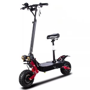 Trottinette électrique pour adultes, fournie par l'usine, vitesse maximale de 85 km/h, moteur double 5600W, batterie longue portée 60V. - Product Image 2