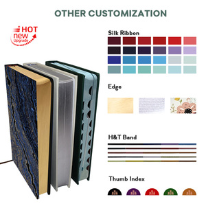 Custom Multilingual Bible 4 Language English Spanish French German New Arrival <strong>Embroidery</strong> Fabric Hardcover Bible <strong>Book</strong> - Product Image 5