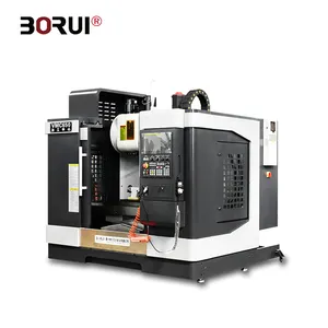 BORUI-çin Metal CNC freze makinesi, 4 eksenli dikey işleme merkezi, Fresadora CNC makinesi, Vmc550, Vmc850