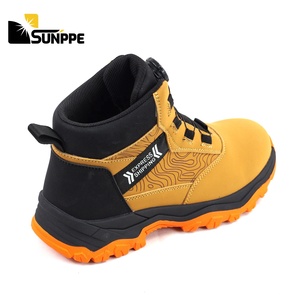 <span class=keywords><strong>Scarpe</strong></span> Antinfortunistiche Antiscivolo Impermeabili in Pelle Bovina con Suola in EVA Gomma Resistenti ad Alcali Acidi e Oli - Product Image 2