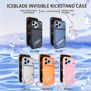 Funda Avanzada Mate con Disipación de Calor para iPhone 17 11 12 13 Pro Max 14 15 16 Plus 17Air con Soporte de Tira y Cubierta Antigolpes - Product Image 2