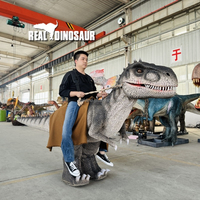 Costume de dinosaure grandeur nature pour enfants, imperméable, 1,8 m, à chevaucher, usage commercial, Halloween, commande en gros directe usine