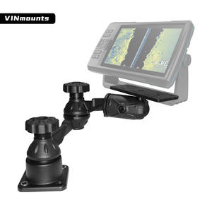 Soporte de Cabezal de Bola Extendido VINmounts para Brazo Horizontal de Buscador de Peces, Compatible con Soportes de Bola Lowrance y Humminbird - Product Image 2