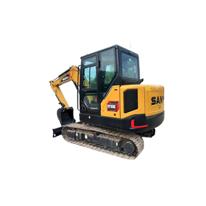 Excavadoras Sany SY55C SY75C SY135C SY215C de alta potencia Marca China original con motor Isuzu y motor usado en buenas condiciones - Product Image 1