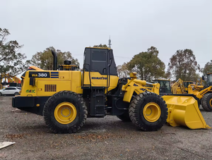Chargeuses sur pneus WA380 d'occasion Komatsu WA380-6 du Japon, capacité nominale de 5 tonnes, composants essentiels, puissance de 224 CV avec godet de 3,5 m³ - Product Image 2