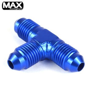 Connecteur mâle AN4 AN6 AN8 AN10, pièces de voiture en aluminium, adaptateur mâle, carburant, tuyau d'air, en forme de raccord - Product Image 2