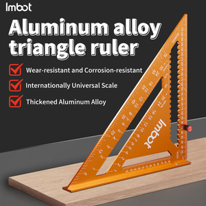 Goniomètre d'angle durable Imbot pour <span class=keywords><strong>le</strong></span> travail du bois - Équerre de charpentier en alliage d'aluminium pour des mesures précises - Product Image 5