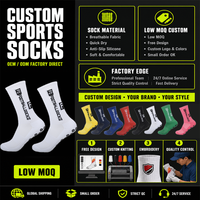 Chaussettes de yoga antidérapantes pour femmes, logo personnalisé, petite série, respirantes, tricotées, avec grip sportif pour Pilates, Barre et Fitness
