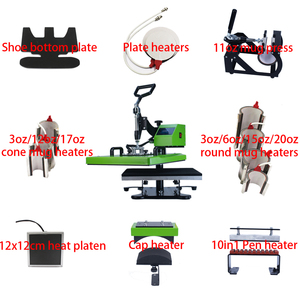 Wholesale 15 In1 Digital SublimationT <b>Shirts</b> Clothes Mug Cap Pattern Heat Press Machine HP15IN1 Heat Press Machine - Product Image 5